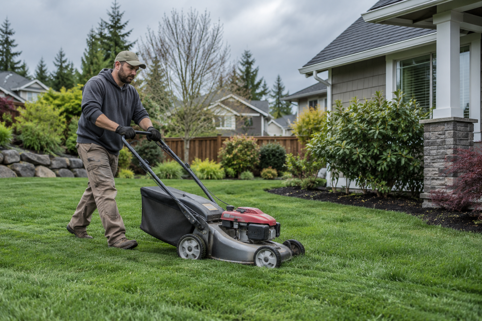 Illustrative example: Lawn care